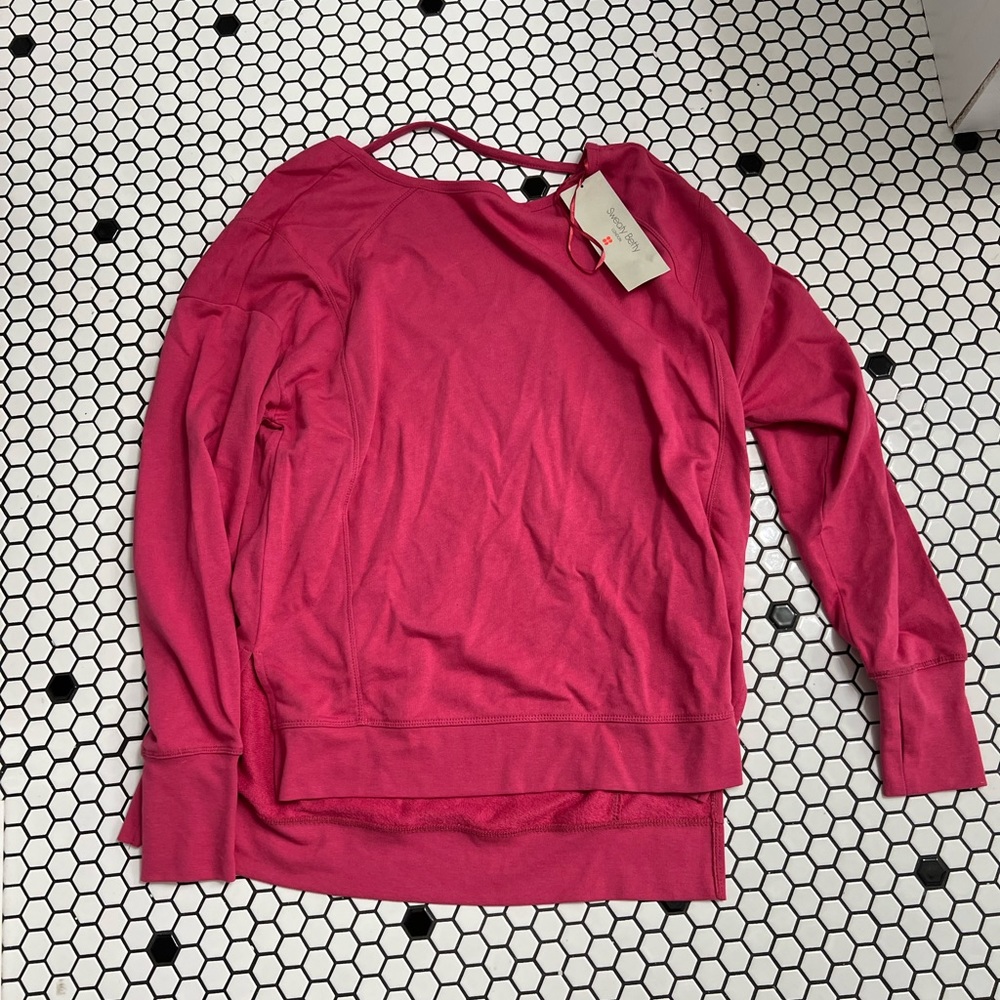 NWT sweaty Betty after class sport sweatshirt size medium